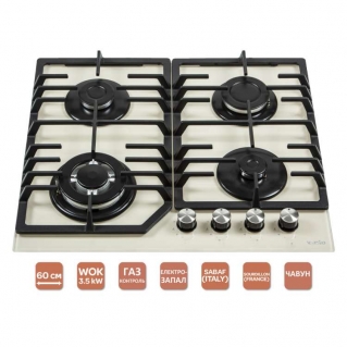 Варочная Поверхность VENTOLUX HSF640-W3G CESBT (IVORY) в Запорожье